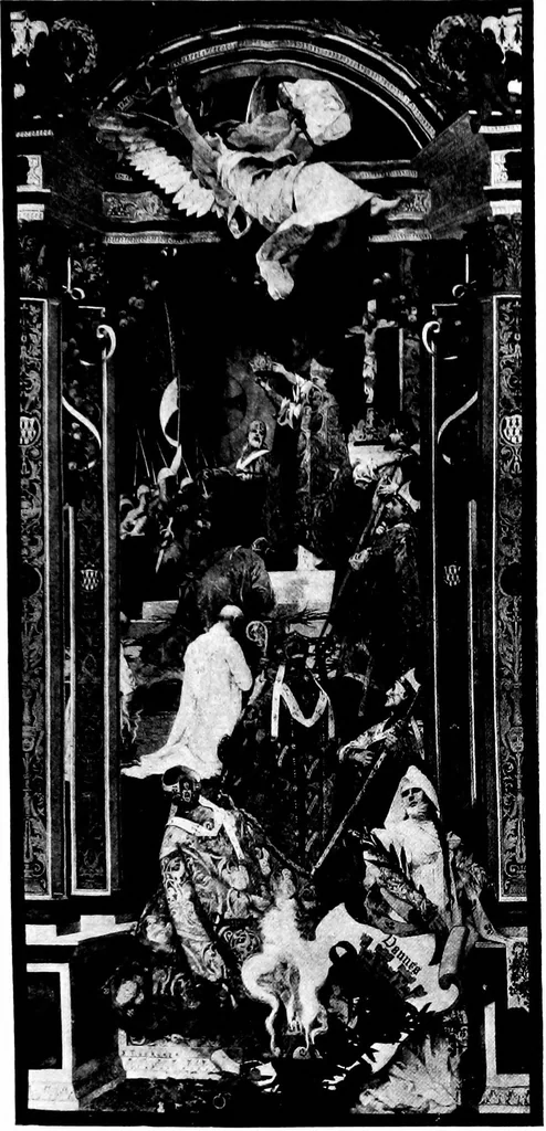 An illustration from Decorative elements in architecture; random observations on the eternal fitness of things from a decorative point of view, 1917, leaf 248