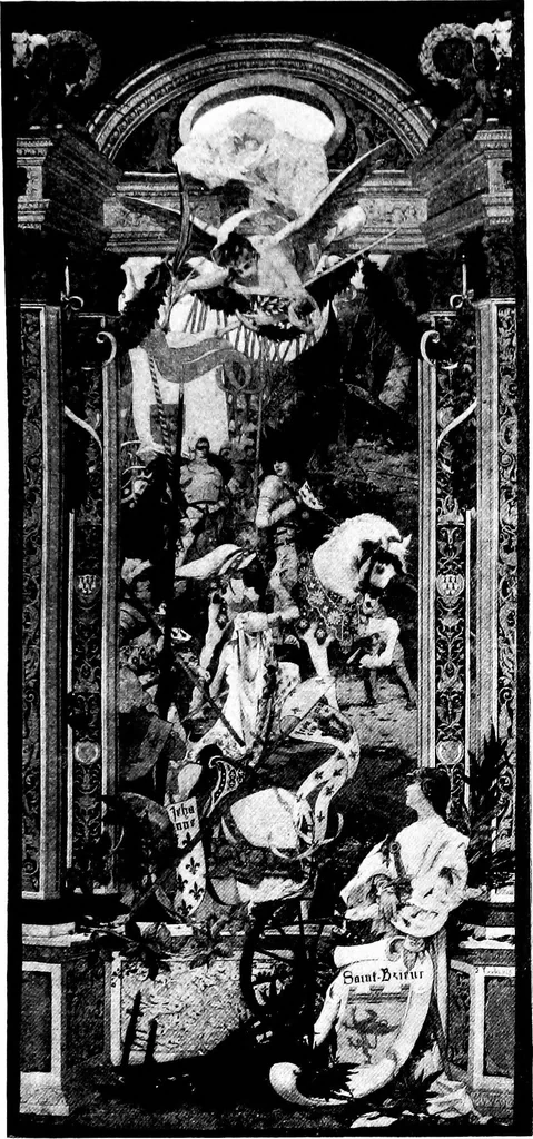 An illustration from Decorative elements in architecture; random observations on the eternal fitness of things from a decorative point of view, 1917, leaf 252