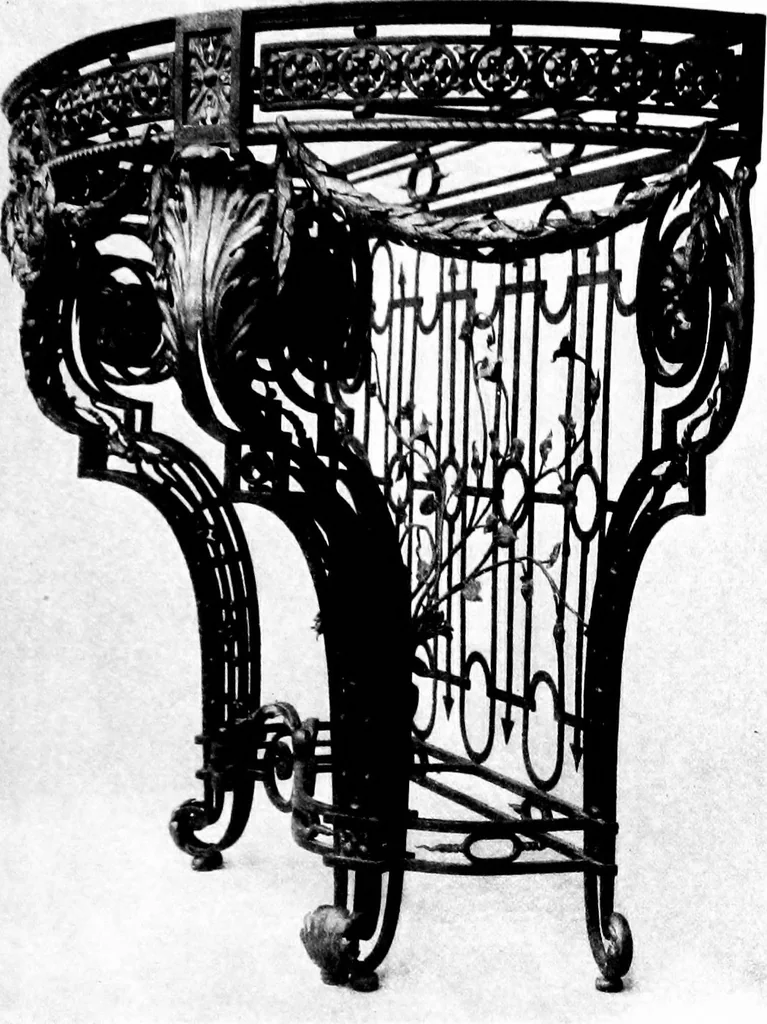 An illustration from Decorative elements in architecture; random observations on the eternal fitness of things from a decorative point of view, 1917, leaf 318