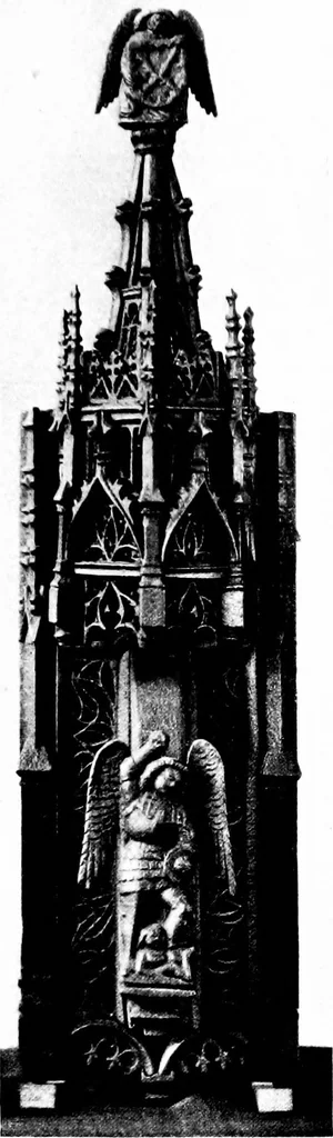 An illustration from Decorative elements in architecture; random observations on the eternal fitness of things from a decorative point of view, 1917, leaf 322