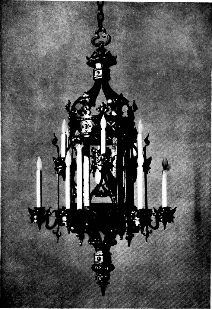 An illustration from Decorative elements in architecture; random observations on the eternal fitness of things from a decorative point of view, 1917, leaf 350