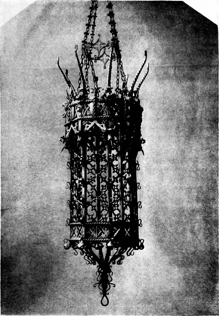 An illustration from Decorative elements in architecture; random observations on the eternal fitness of things from a decorative point of view, 1917, leaf 352