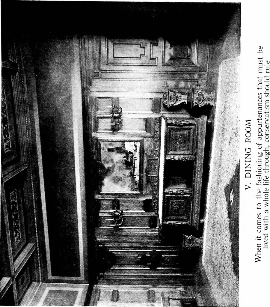 An illustration from Decorative elements in architecture; random observations on the eternal fitness of things from a decorative point of view, 1917, leaf 42
