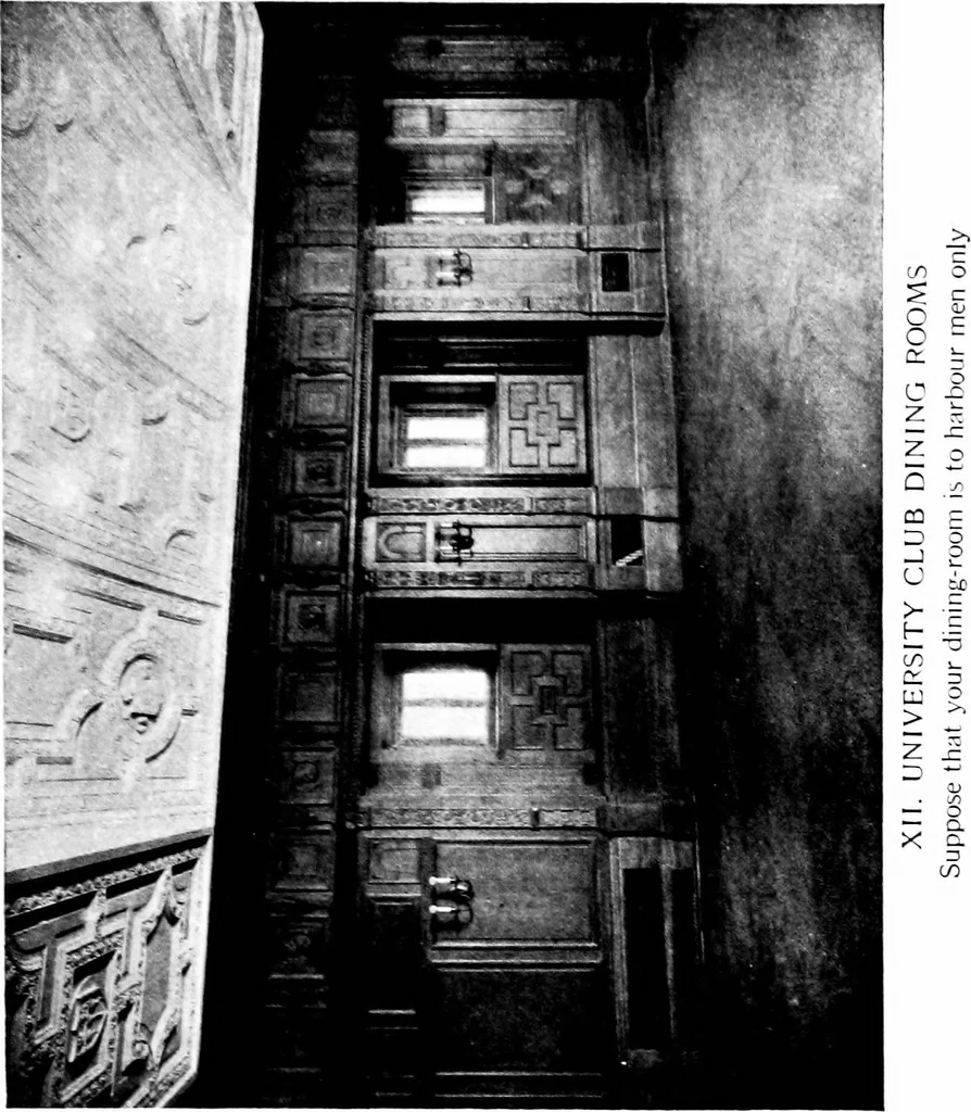 An illustration from Decorative elements in architecture; random observations on the eternal fitness of things from a decorative point of view, 1917, leaf 62