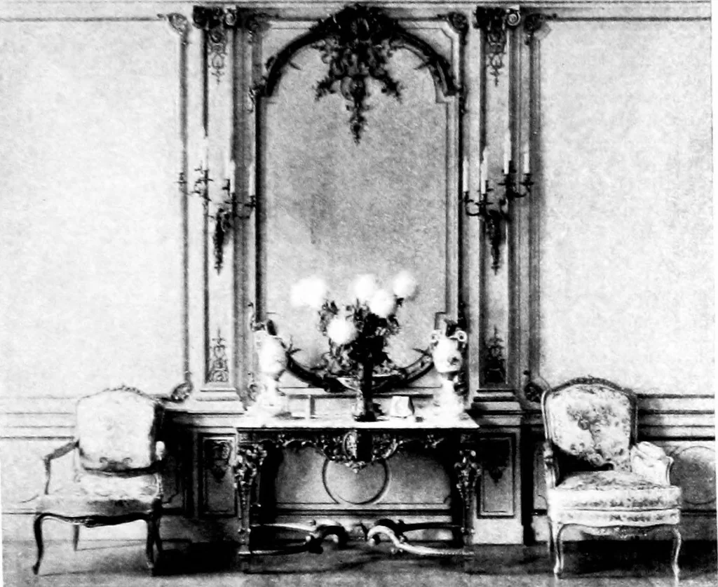 An illustration from Decorative elements in architecture; random observations on the eternal fitness of things from a decorative point of view, 1917, leaf 68