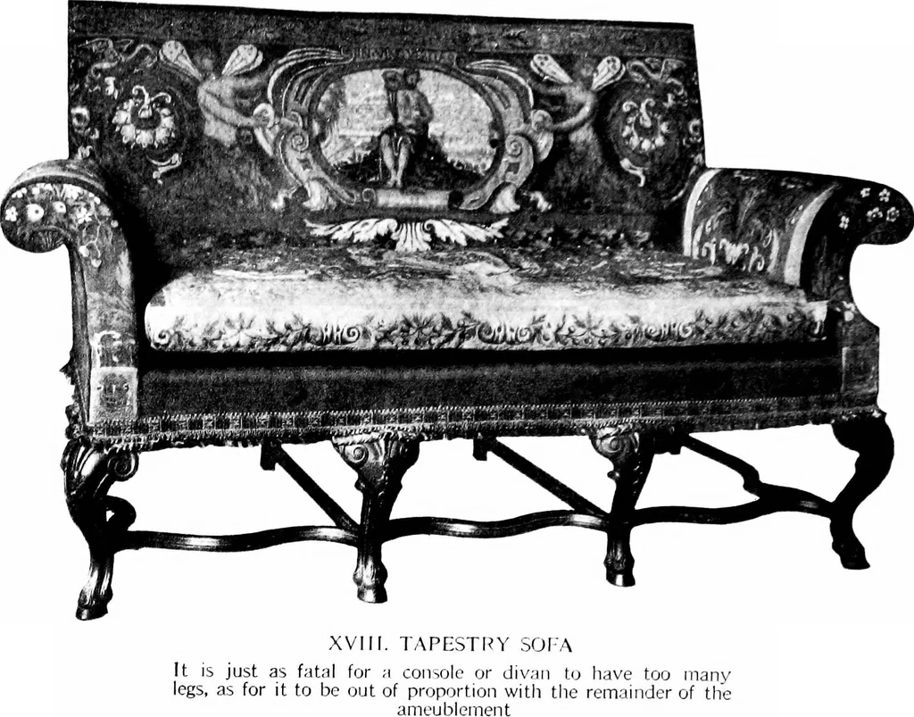 An illustration from Decorative elements in architecture; random observations on the eternal fitness of things from a decorative point of view, 1917, leaf 80