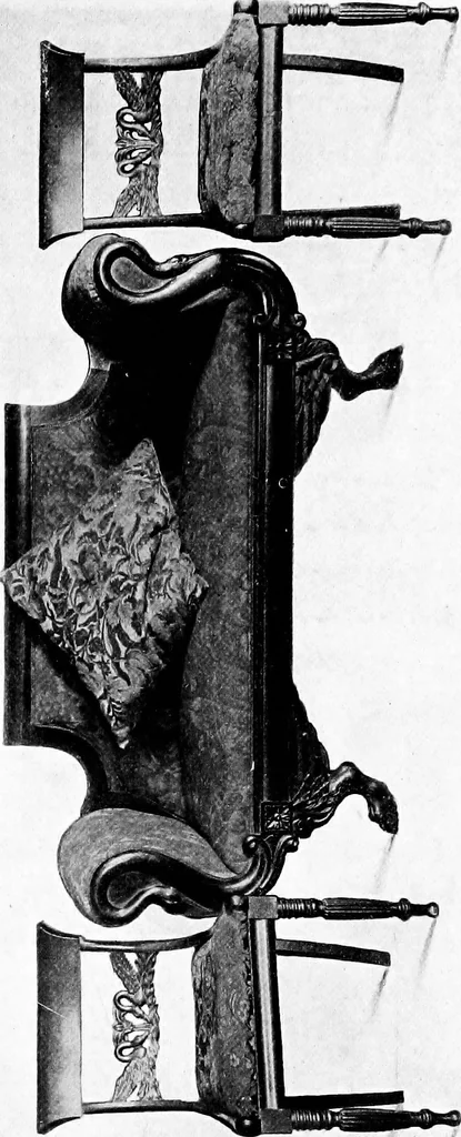 An illustration from Principles of home decoration, with practical examples, 1903, leaf 190