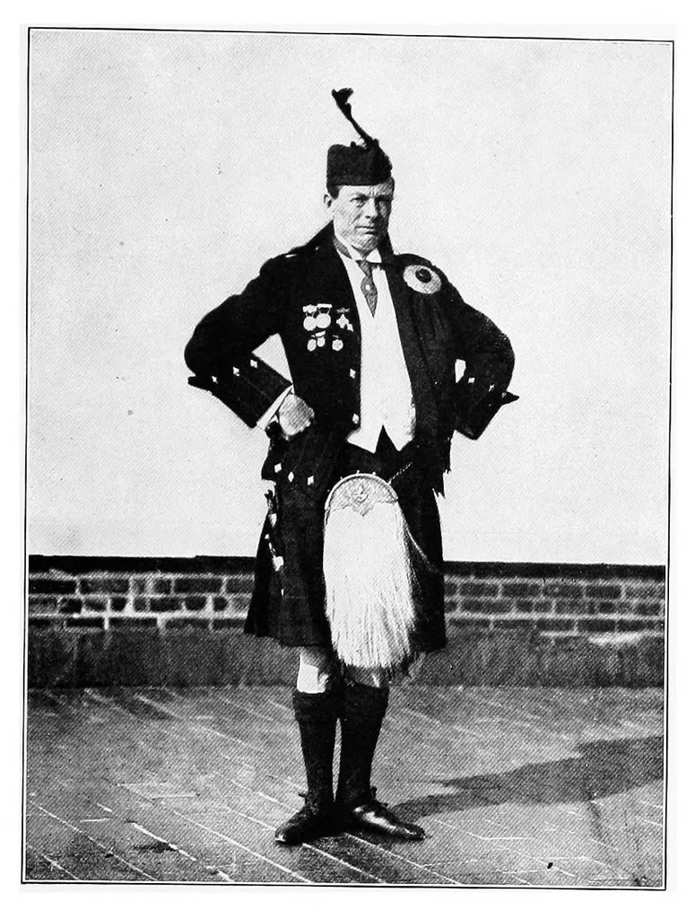 An illustration from Folk-dances and singing games; Dances of the people, 1909, leaf 44
