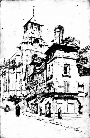 An illustration from Art in Great Britain and Ireland, 1913, leaf 169