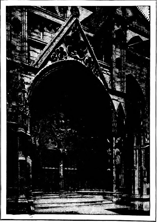 An illustration from Art in Great Britain and Ireland, 1913, leaf 309