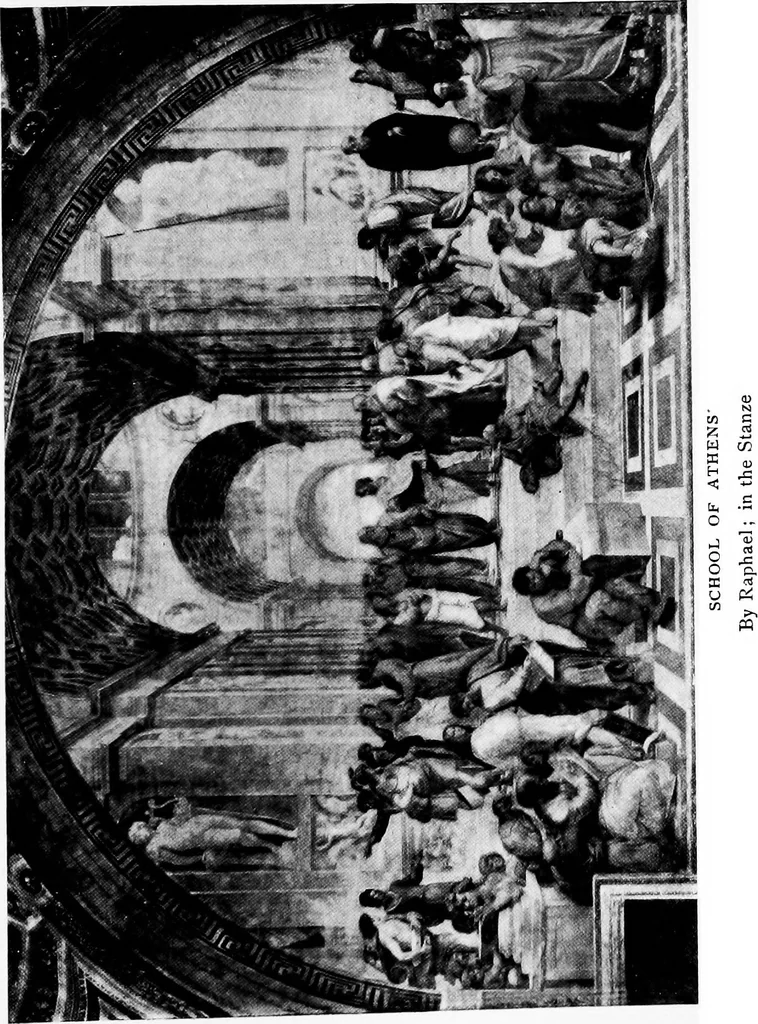 An illustration from The art of the Vatican; a brief history of the palace, and an account of the principal works of art within its walls, 1903, leaf 180