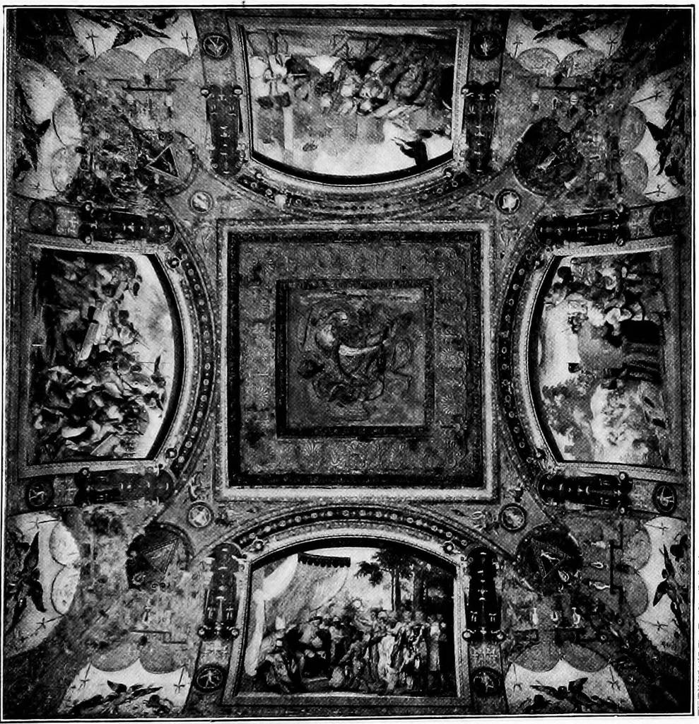 An illustration from The art of the Vatican; a brief history of the palace, and an account of the principal works of art within its walls, 1903, leaf 238