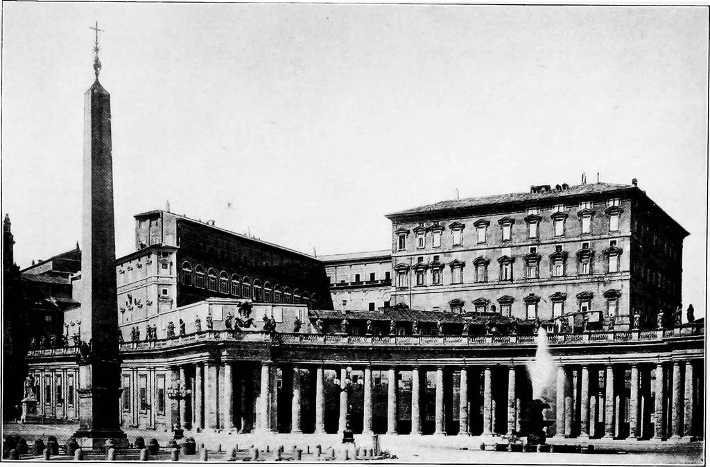 An illustration from The art of the Vatican; a brief history of the palace, and an account of the principal works of art within its walls, 1903, leaf 24