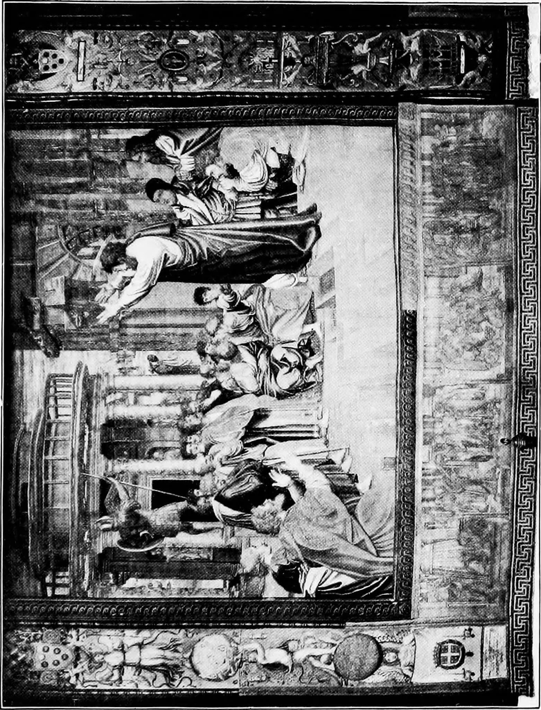 An illustration from The art of the Vatican; a brief history of the palace, and an account of the principal works of art within its walls, 1903, leaf 256