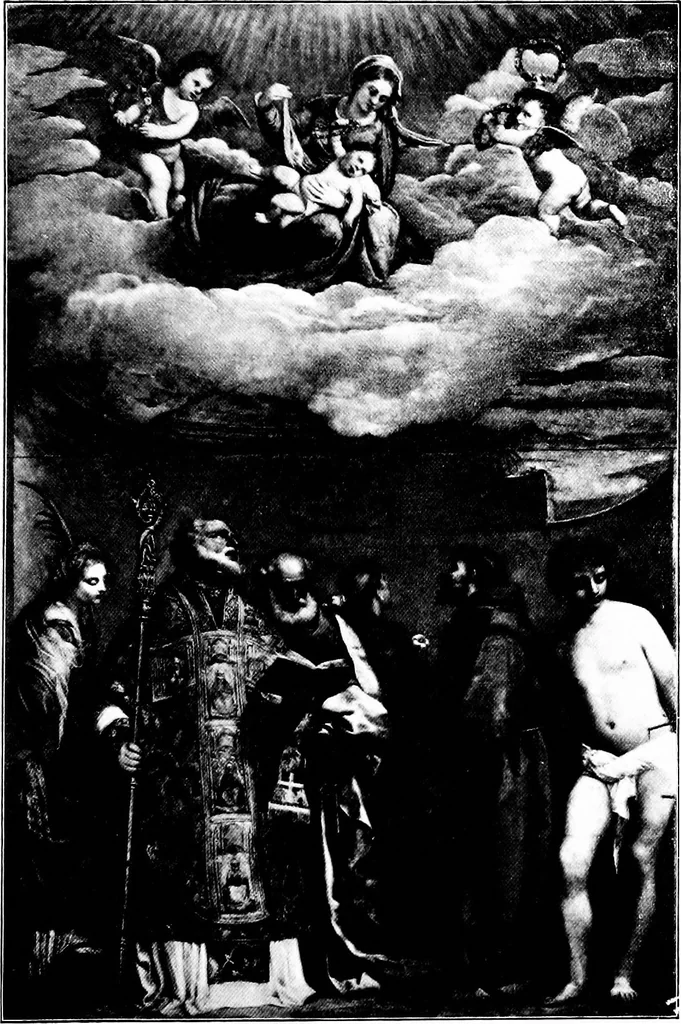 An illustration from The art of the Vatican; a brief history of the palace, and an account of the principal works of art within its walls, 1903, leaf 342