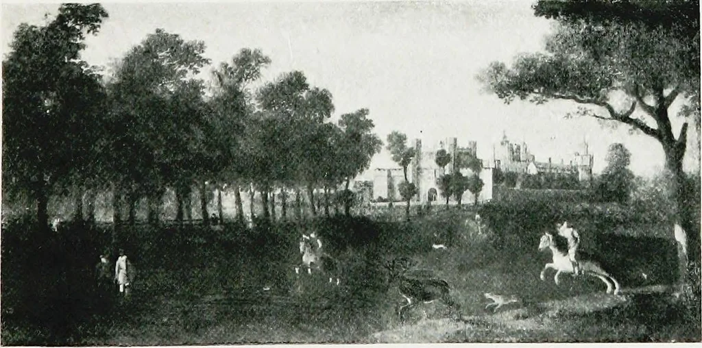 An illustration from A descriptive catalogue of the pictures in the Fitzwilliam museum, comp. largely from materials supplied by Sidney Colvin .., 1902, leaf 124