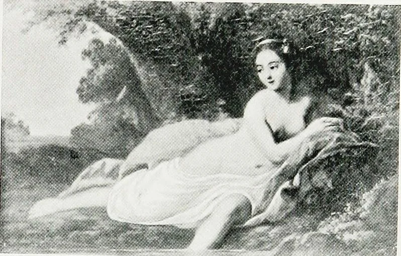 An illustration from A descriptive catalogue of the pictures in the Fitzwilliam museum, comp. largely from materials supplied by Sidney Colvin .., 1902, leaf 128
