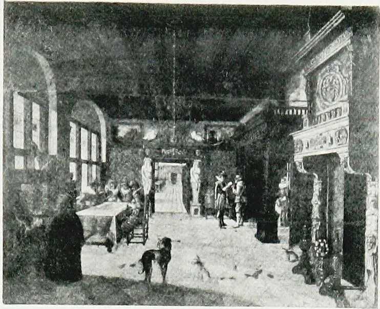 An illustration from A descriptive catalogue of the pictures in the Fitzwilliam museum, comp. largely from materials supplied by Sidney Colvin .., 1902, leaf 150