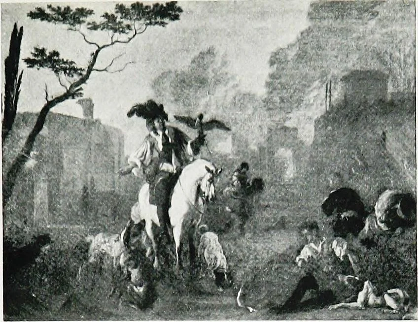 An illustration from A descriptive catalogue of the pictures in the Fitzwilliam museum, comp. largely from materials supplied by Sidney Colvin .., 1902, leaf 174
