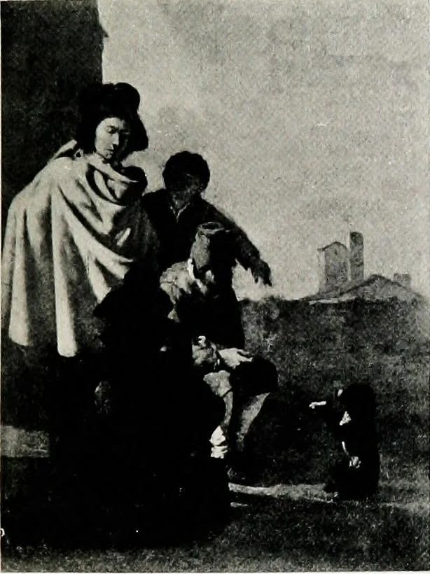 An illustration from A descriptive catalogue of the pictures in the Fitzwilliam museum, comp. largely from materials supplied by Sidney Colvin .., 1902, leaf 184