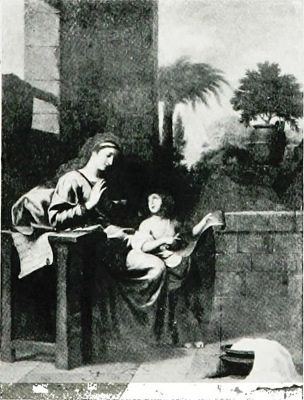 An illustration from A descriptive catalogue of the pictures in the Fitzwilliam museum, comp. largely from materials supplied by Sidney Colvin .., 1902, leaf 192