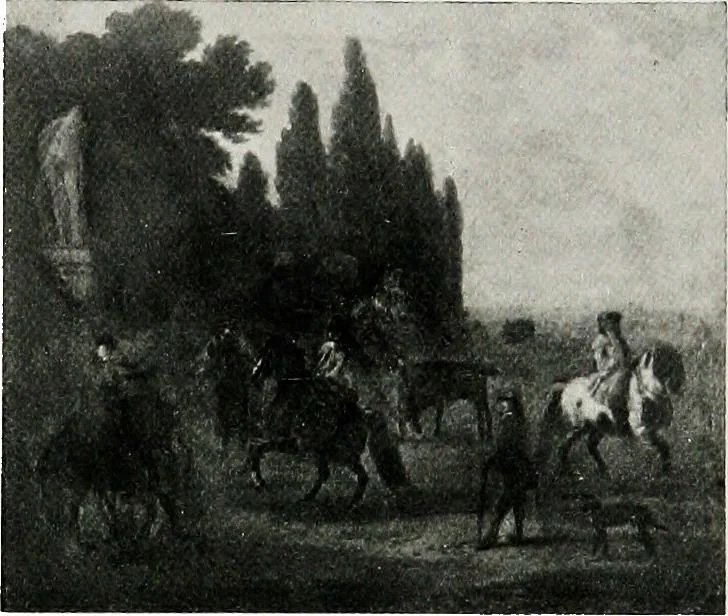 An illustration from A descriptive catalogue of the pictures in the Fitzwilliam museum, comp. largely from materials supplied by Sidney Colvin .., 1902, leaf 210