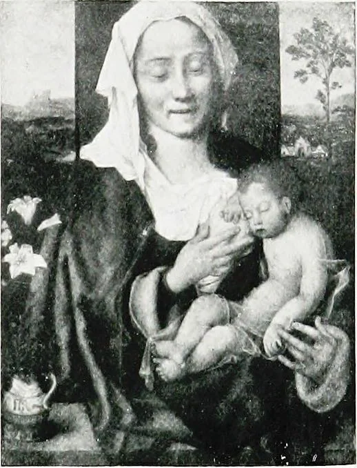An illustration from A descriptive catalogue of the pictures in the Fitzwilliam museum, comp. largely from materials supplied by Sidney Colvin .., 1902, leaf 216