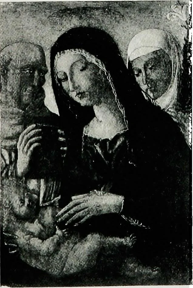 An illustration from A descriptive catalogue of the pictures in the Fitzwilliam museum, comp. largely from materials supplied by Sidney Colvin .., 1902, leaf 240