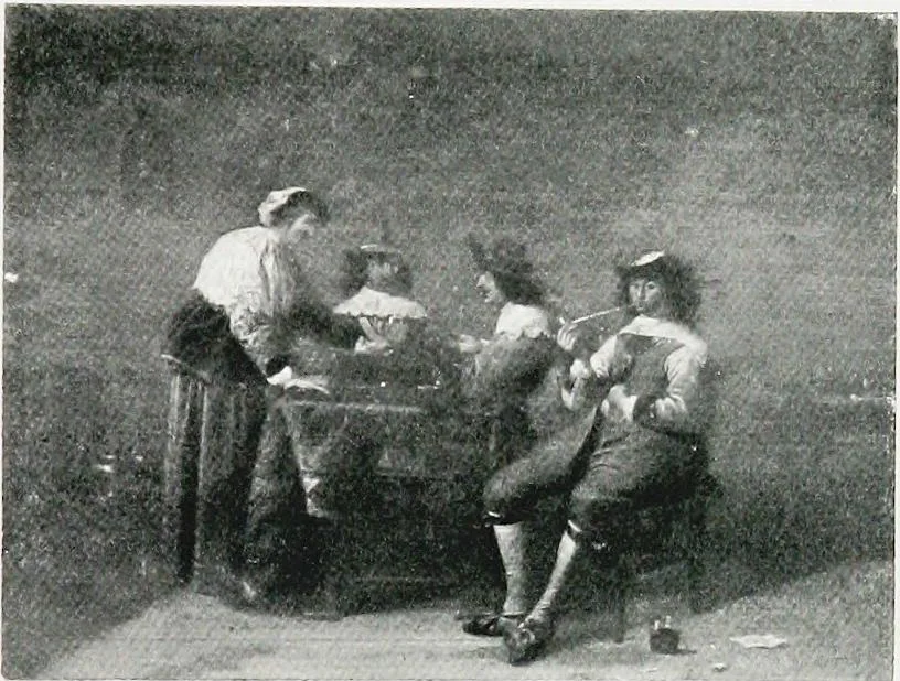 An illustration from A descriptive catalogue of the pictures in the Fitzwilliam museum, comp. largely from materials supplied by Sidney Colvin .., 1902, leaf 246