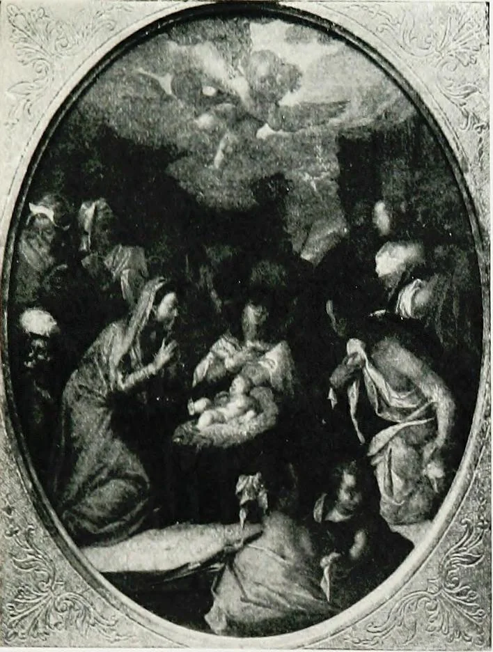 An illustration from A descriptive catalogue of the pictures in the Fitzwilliam museum, comp. largely from materials supplied by Sidney Colvin .., 1902, leaf 26
