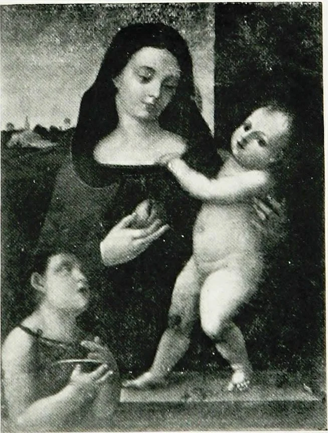 An illustration from A descriptive catalogue of the pictures in the Fitzwilliam museum, comp. largely from materials supplied by Sidney Colvin .., 1902, leaf 26