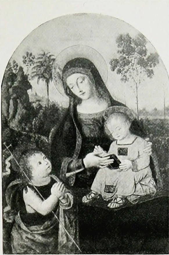 An illustration from A descriptive catalogue of the pictures in the Fitzwilliam museum, comp. largely from materials supplied by Sidney Colvin .., 1902, leaf 262