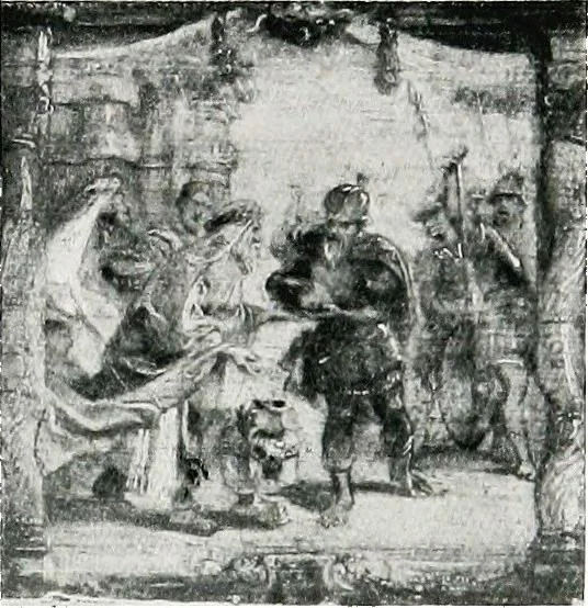 An illustration from A descriptive catalogue of the pictures in the Fitzwilliam museum, comp. largely from materials supplied by Sidney Colvin .., 1902, leaf 286