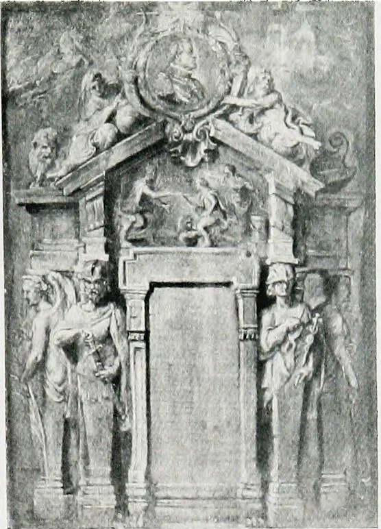 An illustration from A descriptive catalogue of the pictures in the Fitzwilliam museum, comp. largely from materials supplied by Sidney Colvin .., 1902, leaf 290