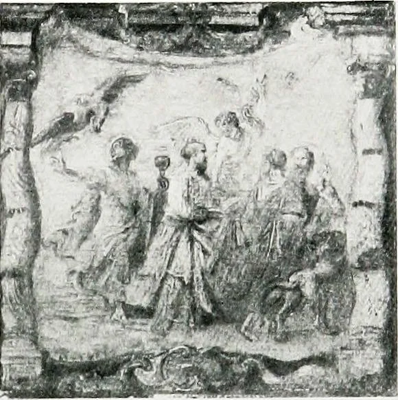 An illustration from A descriptive catalogue of the pictures in the Fitzwilliam museum, comp. largely from materials supplied by Sidney Colvin .., 1902, leaf 290