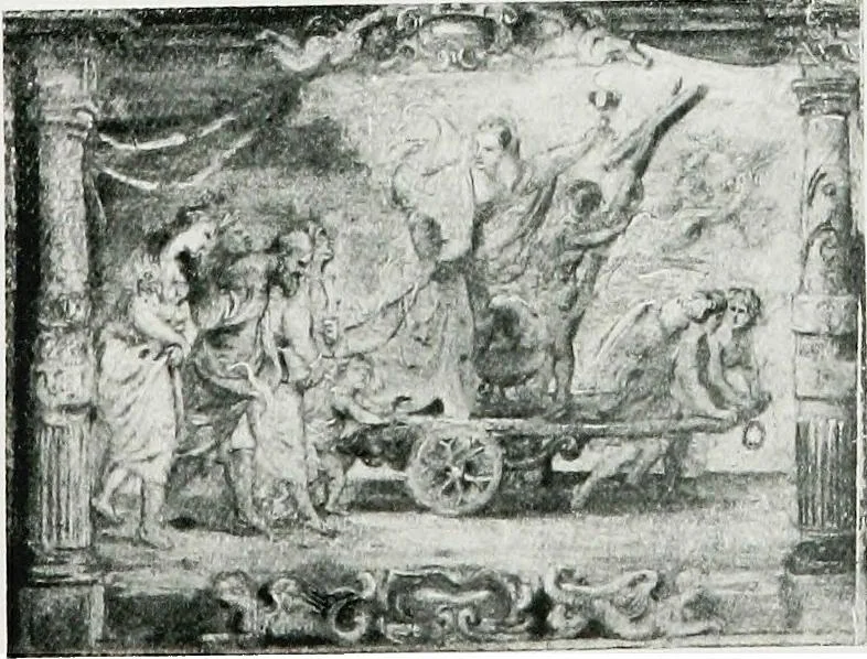 An illustration from A descriptive catalogue of the pictures in the Fitzwilliam museum, comp. largely from materials supplied by Sidney Colvin .., 1902, leaf 290