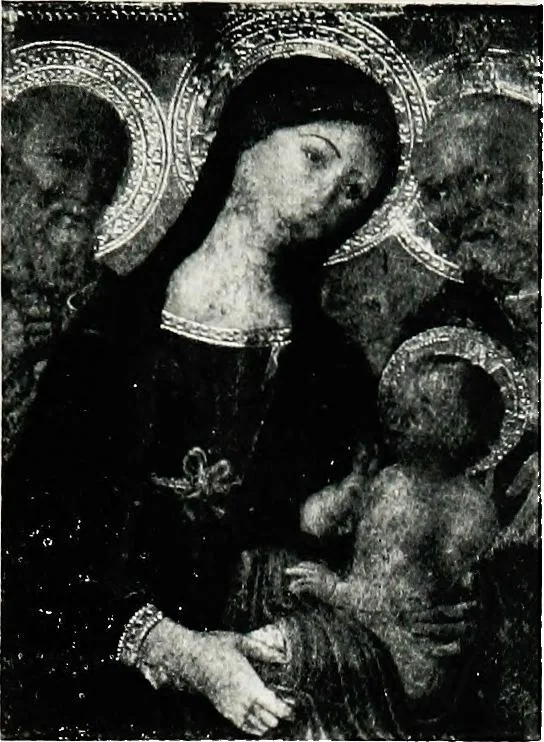An illustration from A descriptive catalogue of the pictures in the Fitzwilliam museum, comp. largely from materials supplied by Sidney Colvin .., 1902, leaf 32