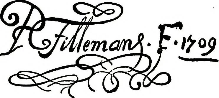 An illustration from A descriptive catalogue of the pictures in the Fitzwilliam museum, comp. largely from materials supplied by Sidney Colvin .., 1902, leaf 332