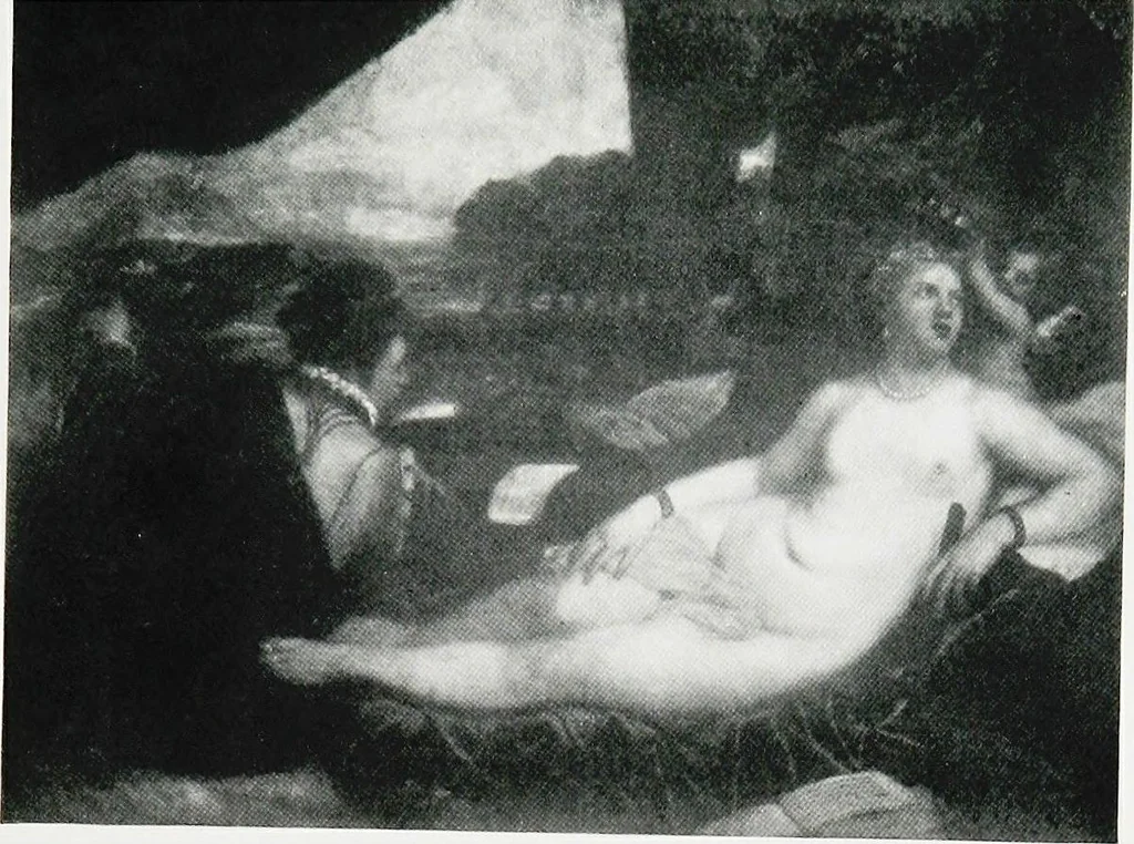 An illustration from A descriptive catalogue of the pictures in the Fitzwilliam museum, comp. largely from materials supplied by Sidney Colvin .., 1902, leaf 334