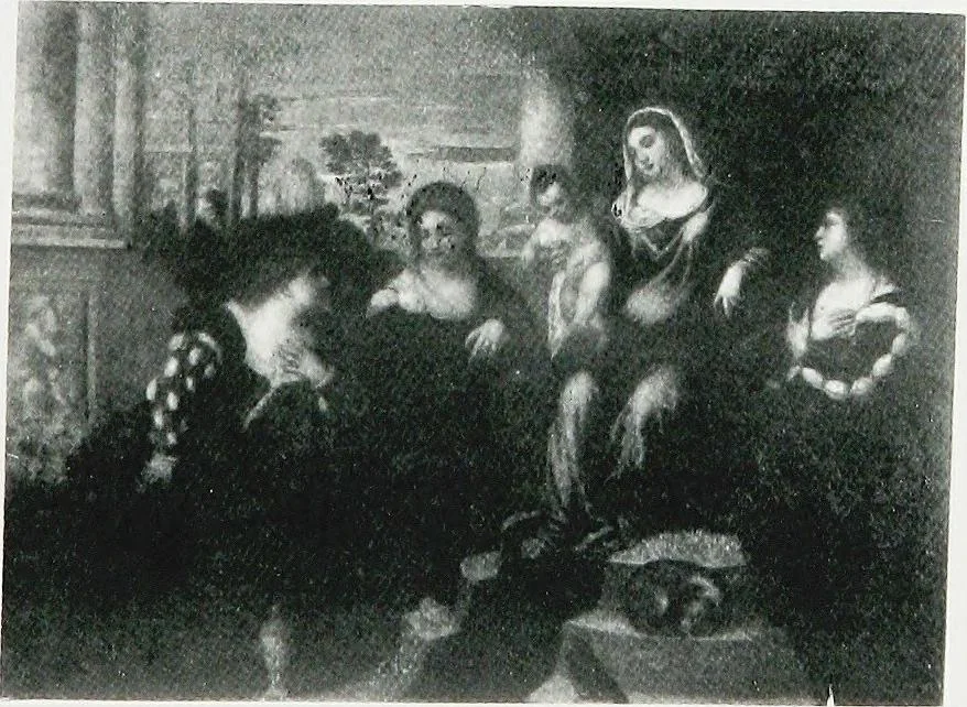 An illustration from A descriptive catalogue of the pictures in the Fitzwilliam museum, comp. largely from materials supplied by Sidney Colvin .., 1902, leaf 344