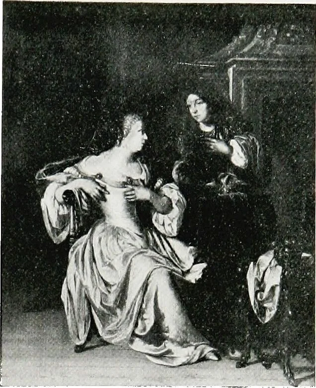 An illustration from A descriptive catalogue of the pictures in the Fitzwilliam museum, comp. largely from materials supplied by Sidney Colvin .., 1902, leaf 364