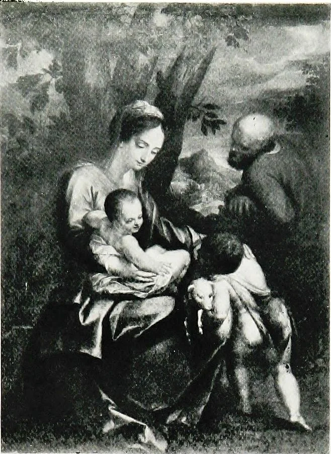 An illustration from A descriptive catalogue of the pictures in the Fitzwilliam museum, comp. largely from materials supplied by Sidney Colvin .., 1902, leaf 44