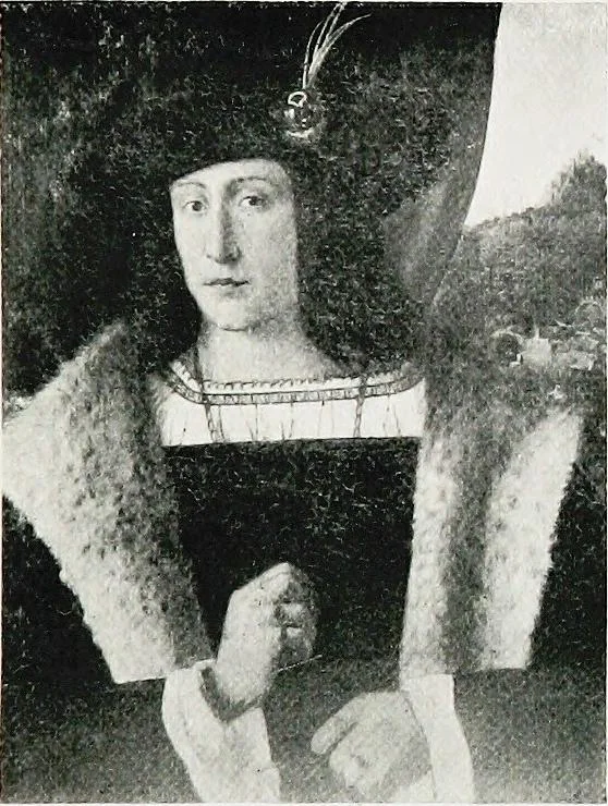 An illustration from A descriptive catalogue of the pictures in the Fitzwilliam museum, comp. largely from materials supplied by Sidney Colvin .., 1902, leaf 44