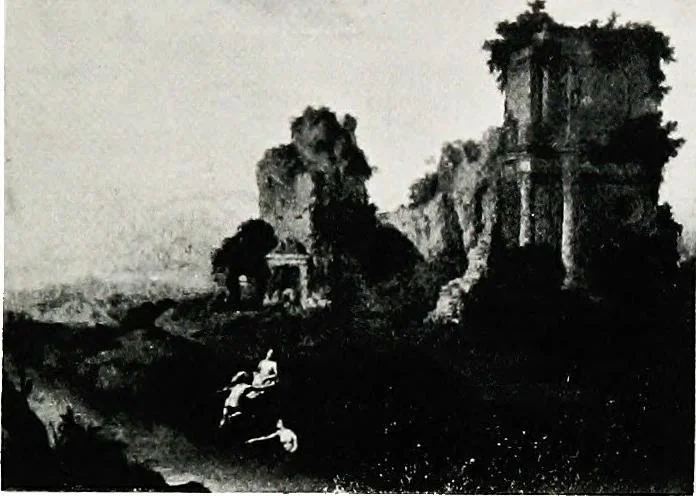 An illustration from A descriptive catalogue of the pictures in the Fitzwilliam museum, comp. largely from materials supplied by Sidney Colvin .., 1902, leaf 66
