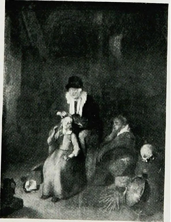 An illustration from A descriptive catalogue of the pictures in the Fitzwilliam museum, comp. largely from materials supplied by Sidney Colvin .., 1902, leaf 66