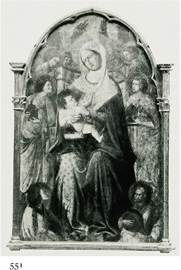 An illustration from A descriptive catalogue of the pictures in the Fitzwilliam museum, comp. largely from materials supplied by Sidney Colvin .., 1902, leaf 80