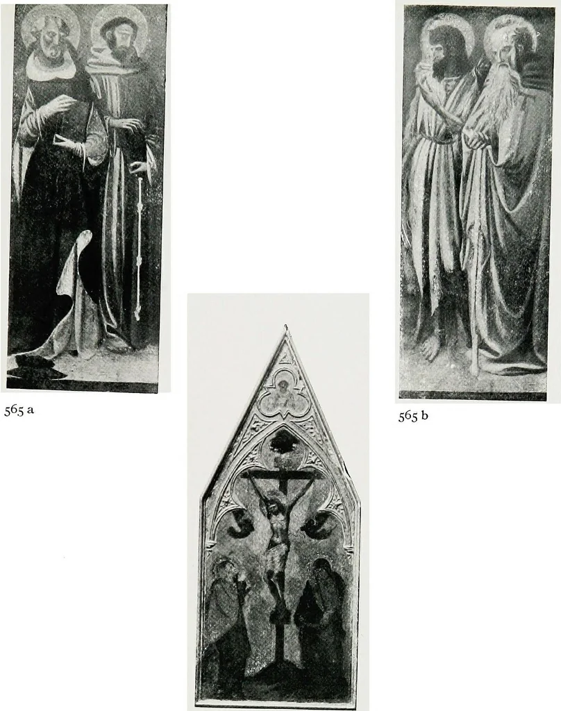 An illustration from A descriptive catalogue of the pictures in the Fitzwilliam museum, comp. largely from materials supplied by Sidney Colvin .., 1902, leaf 86