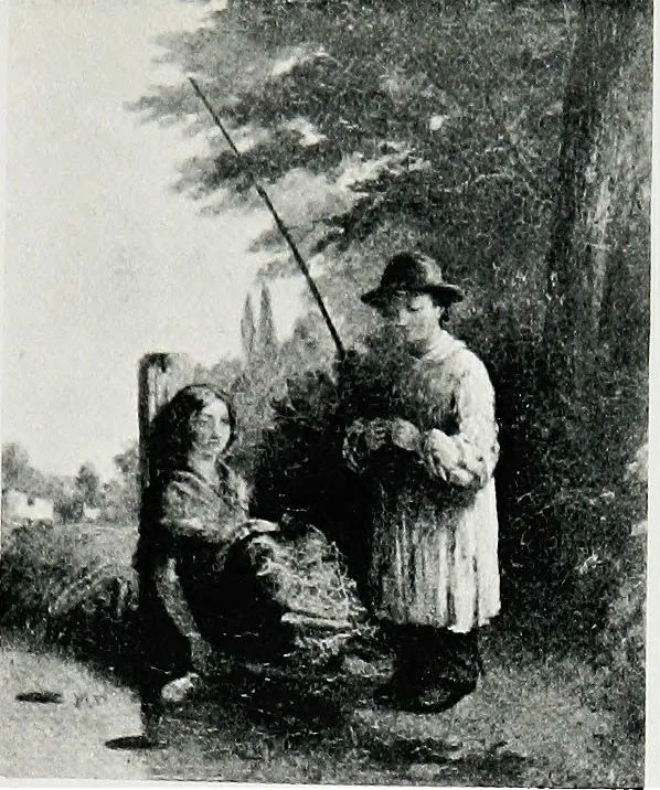An illustration from A descriptive catalogue of the pictures in the Fitzwilliam museum, comp. largely from materials supplied by Sidney Colvin .., 1902, leaf 92