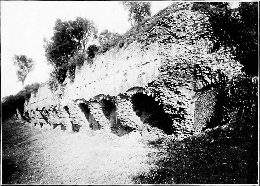An illustration from Wanderings in the Roman campagna, 1909, leaf 112