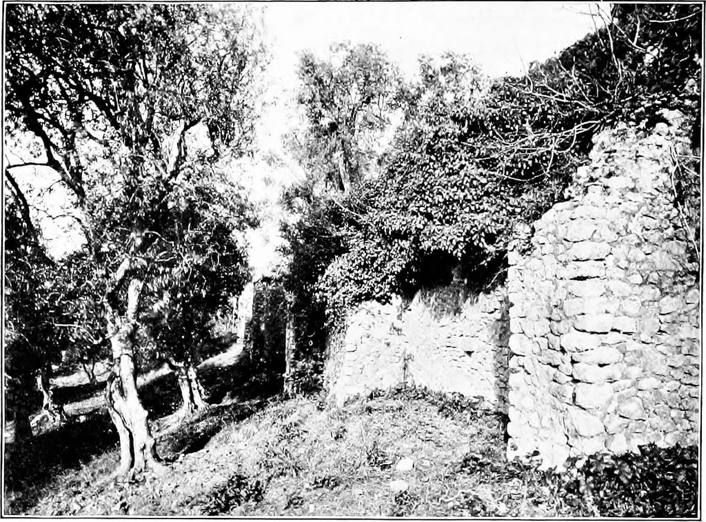 An illustration from Wanderings in the Roman campagna, 1909, leaf 121